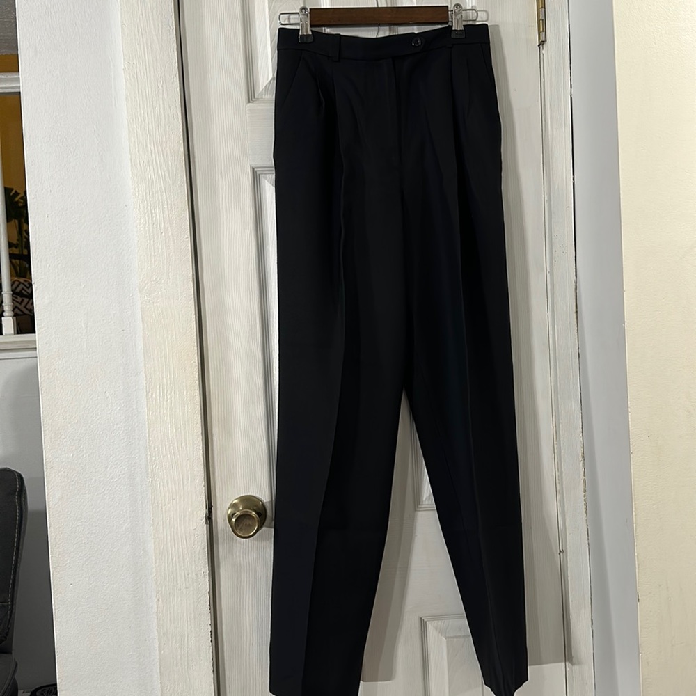 Liz Claiborne collection Women’s Dress Pants Pure wool Pleated Trousers Size 10